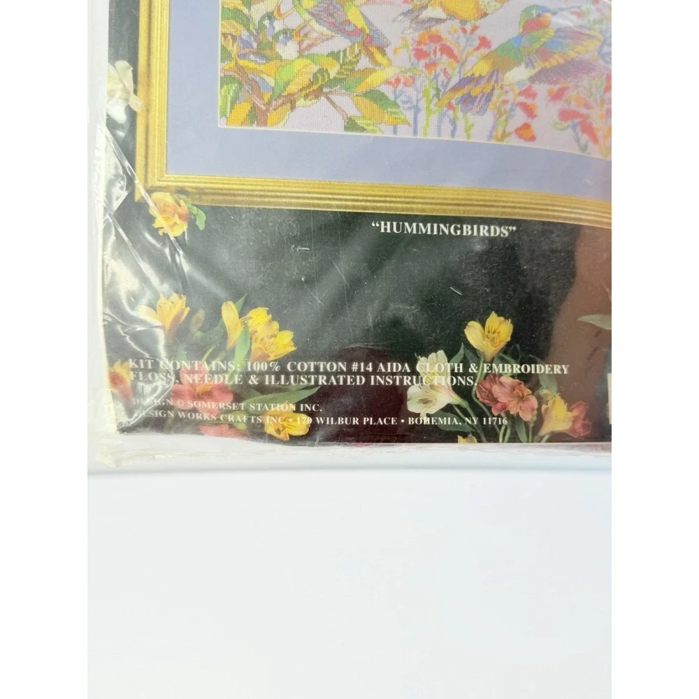 Design Works Hummingbirds Counted Cross Stitch Kit Sealed 12